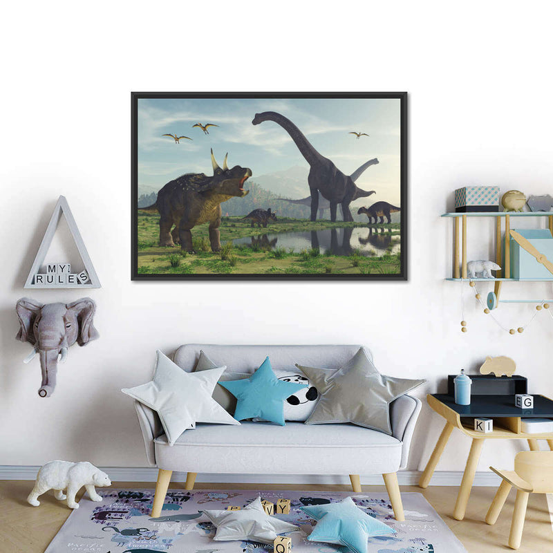 World Of Dinosaurs Wall Art
