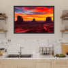 Monument Valley At Sunset Wall Art