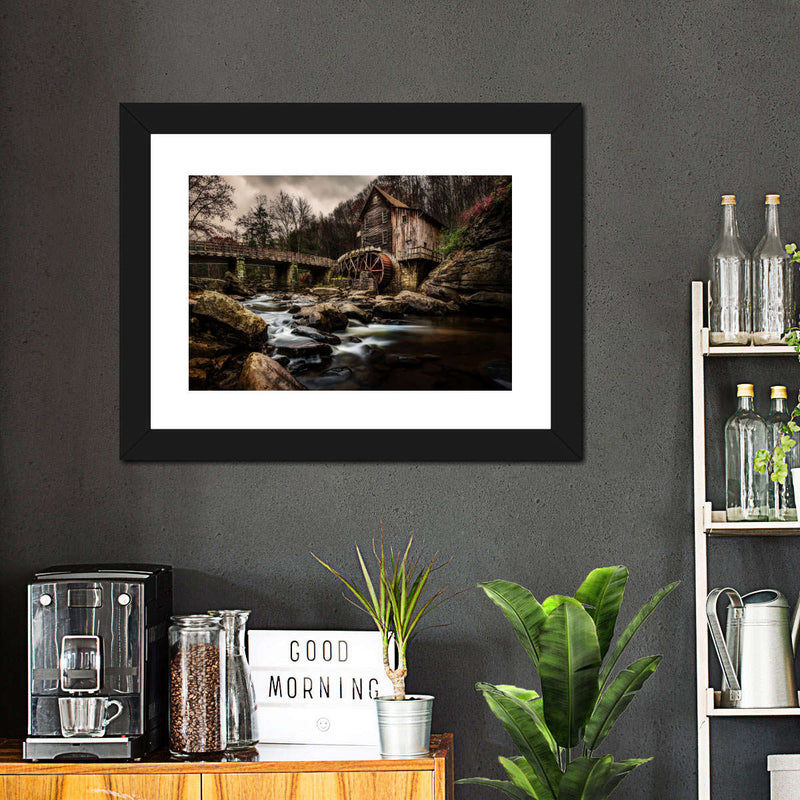 Grist Mill At Babcock Park Wall Art