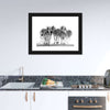 Zebras On The Move Wall Art