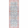 Rust Catadupa Distressed Washable Area Rug