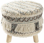 Vorchdorf Cream Ottoman