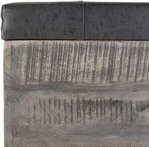 Niederthalheim Charcoal Ottoman