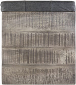 Niederthalheim Charcoal Ottoman
