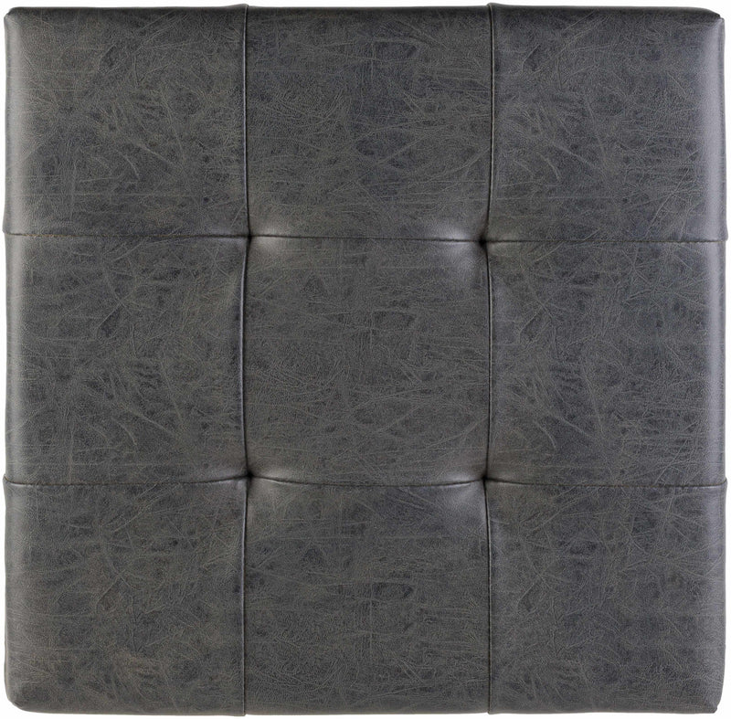 Niederthalheim Charcoal Ottoman