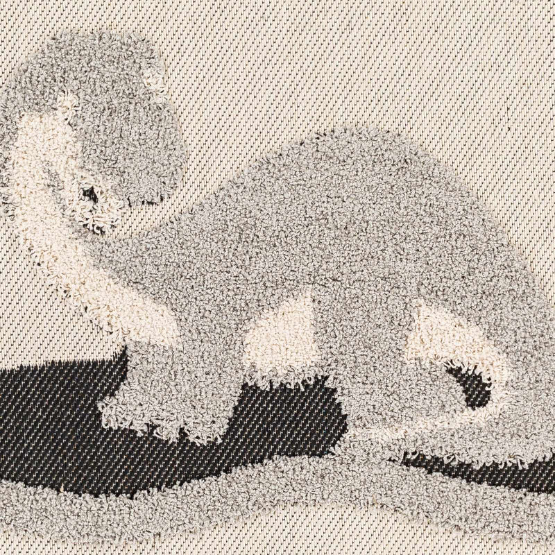 Kids Dinosaur Round Nursery Rug
