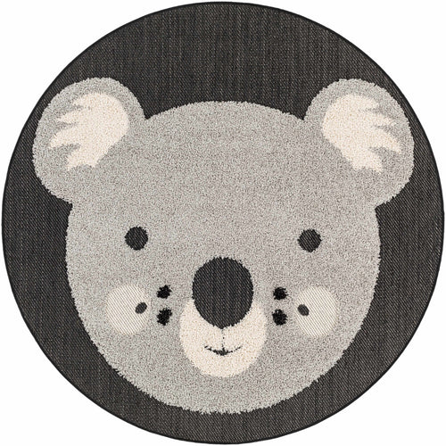 Kids Koala Round Nursery Rug