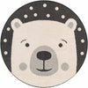 Kids Bear Round Nursery Rug