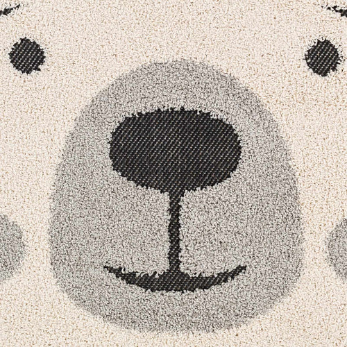 Kids Bear Round Nursery Rug