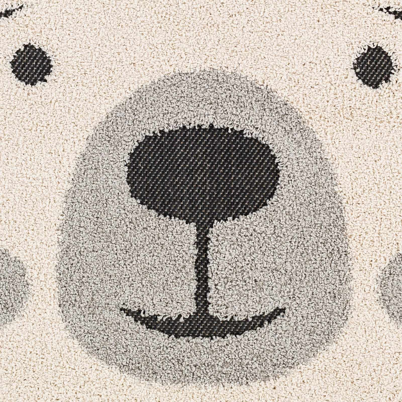 Kids Bear Round Nursery Rug