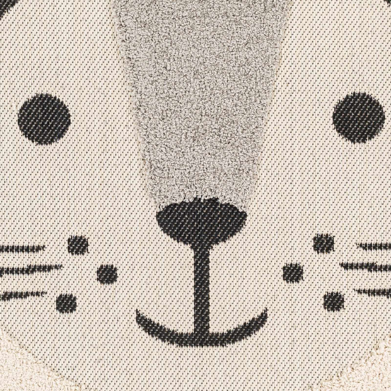 Kids Lion Round Nursery Rug
