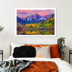 Maroon Bells Autumn Beauty Wall Art