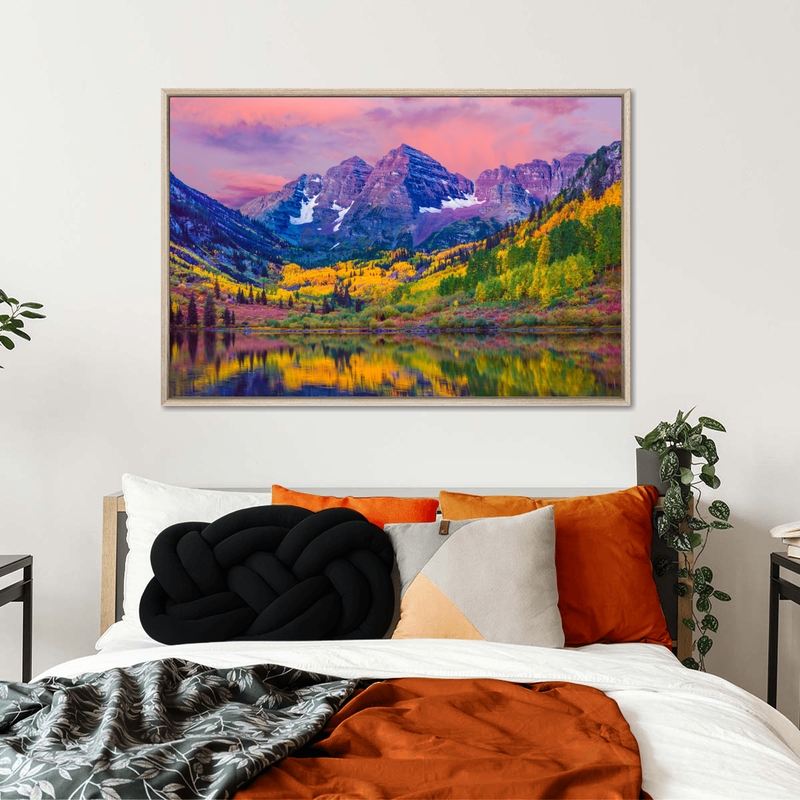 Maroon Bells Autumn Beauty Wall Art