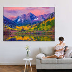Maroon Bells Autumn Beauty Wall Art