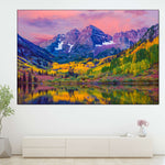 Maroon Bells Autumn Beauty Wall Art
