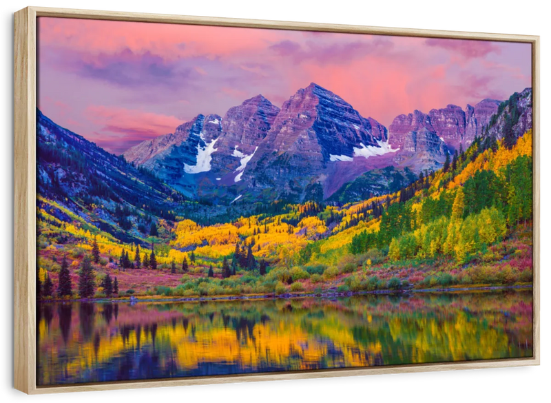 Maroon Bells Autumn Beauty Wall Art