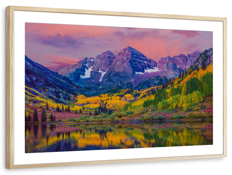 Maroon Bells Autumn Beauty Wall Art