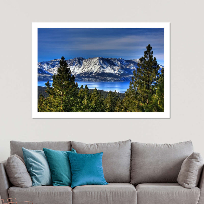 Lake Tahoe Sierra Mountains Wall Art