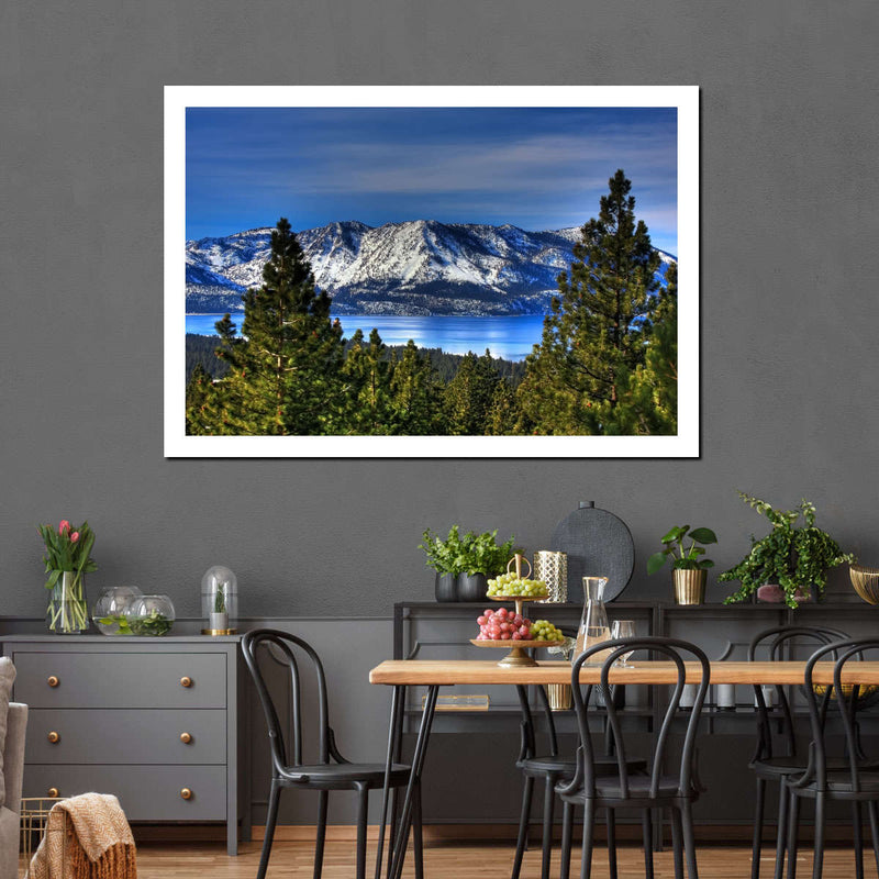 Lake Tahoe Sierra Mountains Wall Art