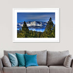 Lake Tahoe Sierra Mountains Wall Art