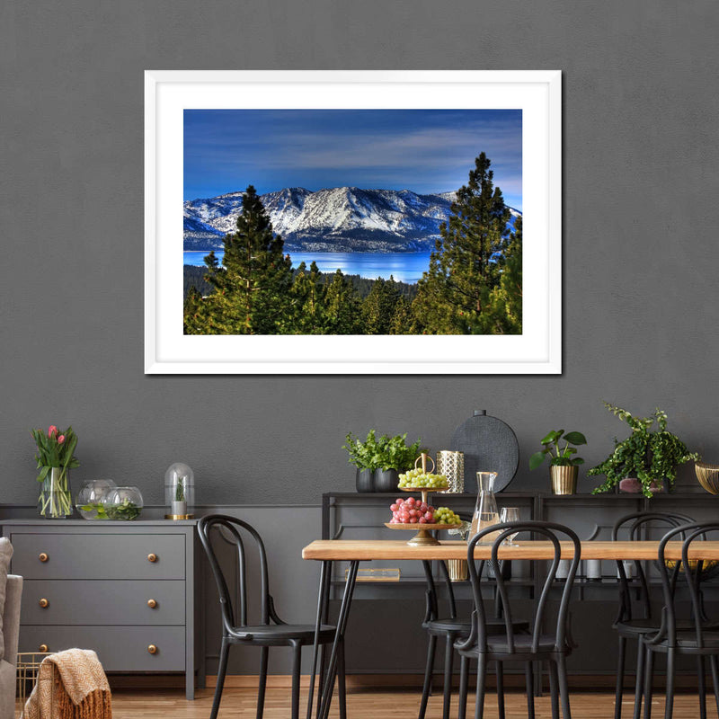 Lake Tahoe Sierra Mountains Wall Art