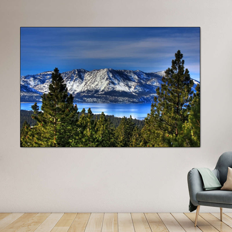 Lake Tahoe Sierra Mountains Wall Art