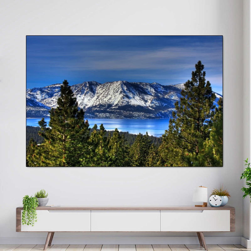 Lake Tahoe Sierra Mountains Wall Art