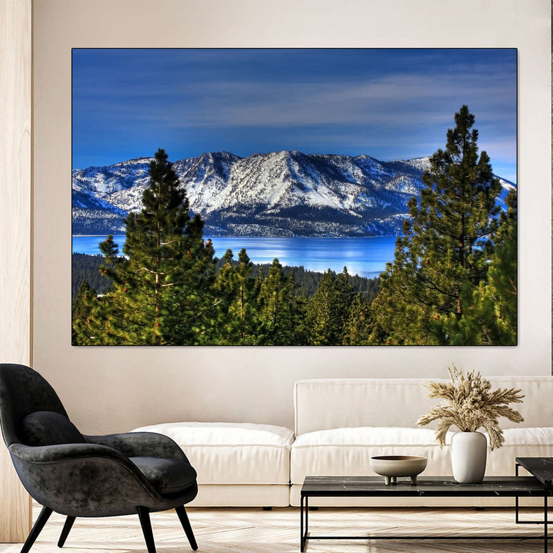 Lake Tahoe Sierra Mountains Wall Art