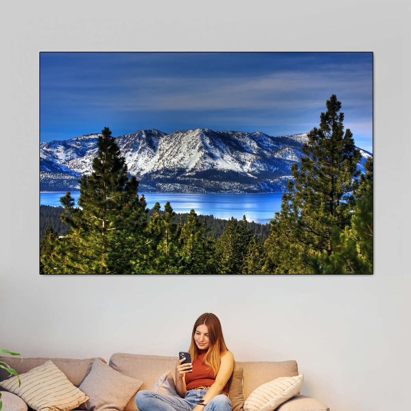 Lake Tahoe Sierra Mountains Wall Art
