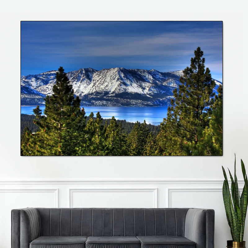 Lake Tahoe Sierra Mountains Wall Art