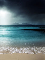 La Digue Island Evening Sky Wall Art