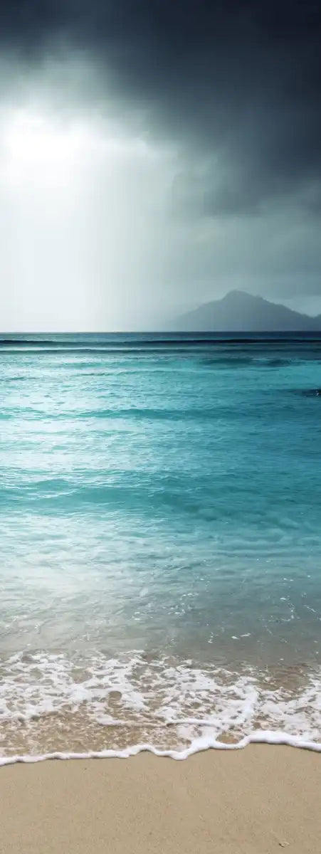 La Digue Island Evening Sky Wall Art