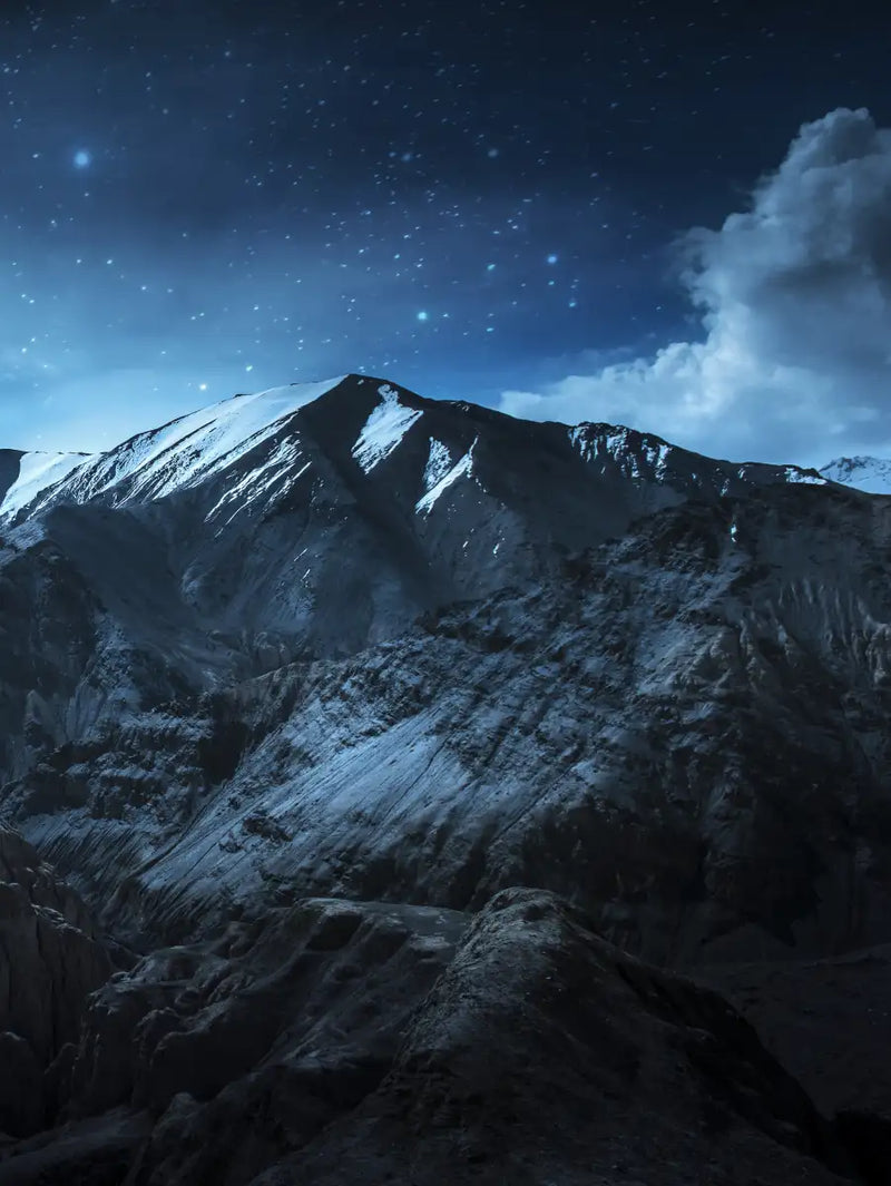 Ladakh Night Time Sky Wall Art