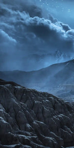Ladakh Night Time Sky Wall Art