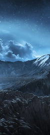 Ladakh Night Time Sky Wall Art
