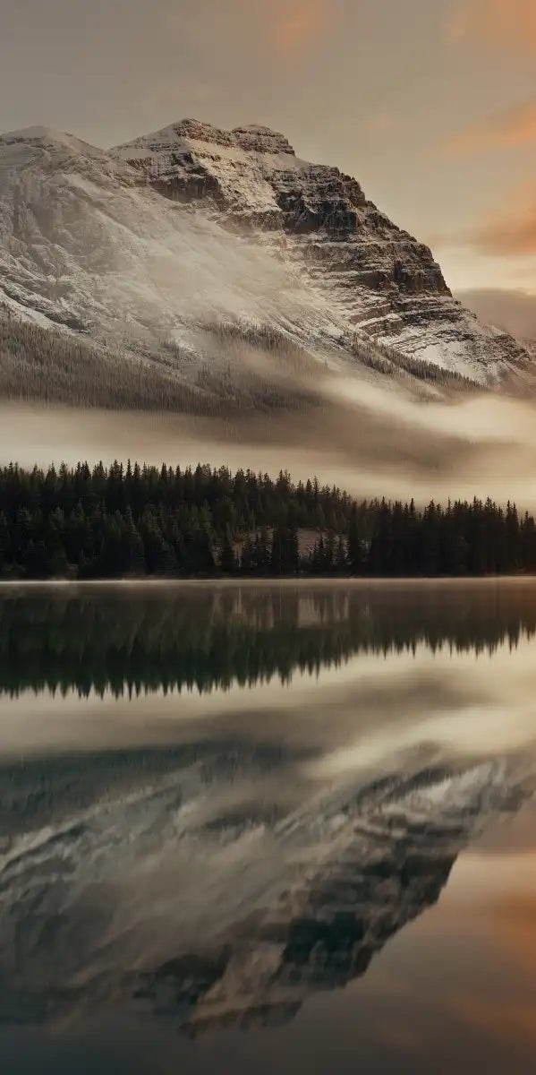 Lake At Sunset Wall Art