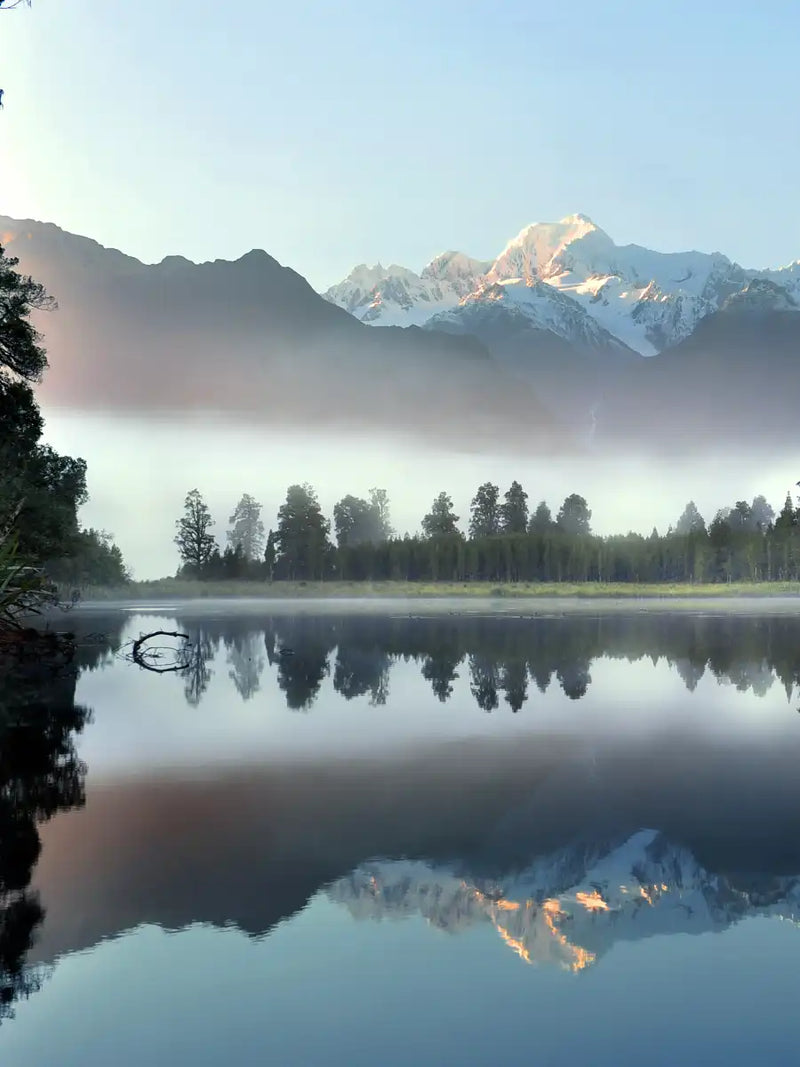 Lake Matheson Reflection Wall Art