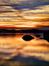 Lake Tahoe Granite Boulders Wall Art