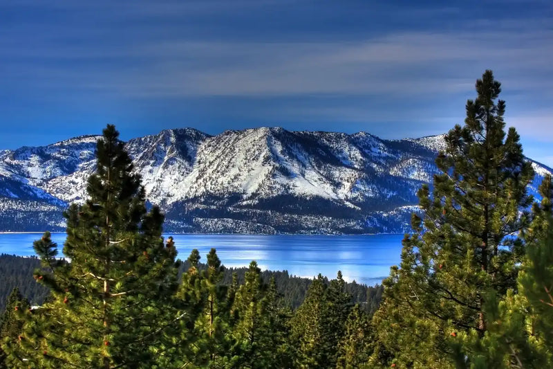 Lake Tahoe Sierra Mountains Wall Art