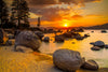 Lake Tahoe Twilight Wall Art