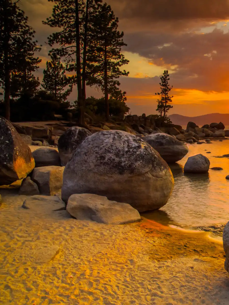 Lake Tahoe Twilight Wall Art