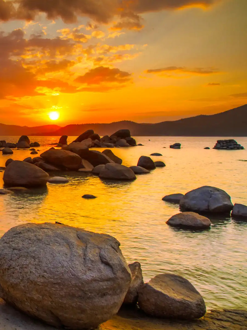 Lake Tahoe Twilight Wall Art