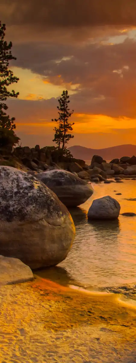Lake Tahoe Twilight Wall Art