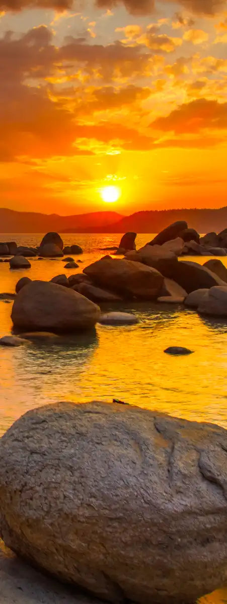 Lake Tahoe Twilight Wall Art