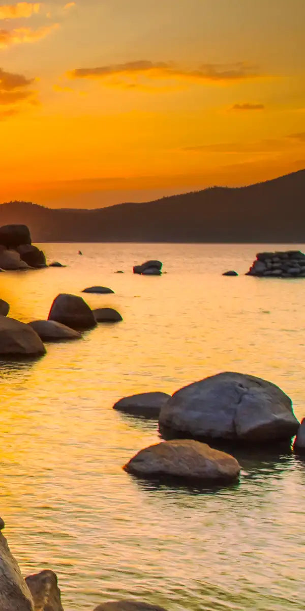 Lake Tahoe Twilight Wall Art