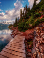 Lake Walkway Wall Art