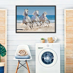 Wild Beach Horses Wall Art