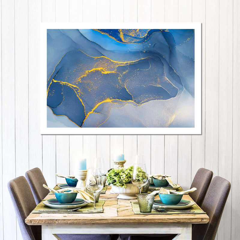 Liquid Marble Abstract Wall Art