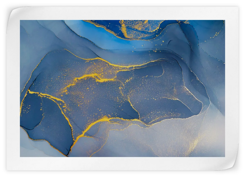 Liquid Marble Abstract Wall Art
