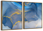Liquid Marble Abstract Wall Art